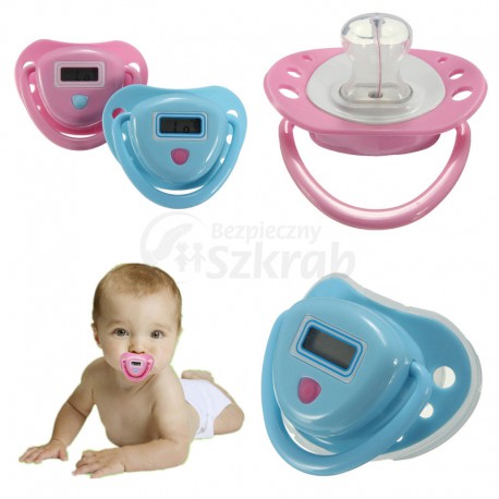 Smoczek z termometrem LCD
