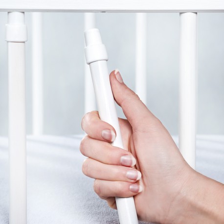 Mechanizm wyjmowania szczebelków łóżeczka dziecięcego